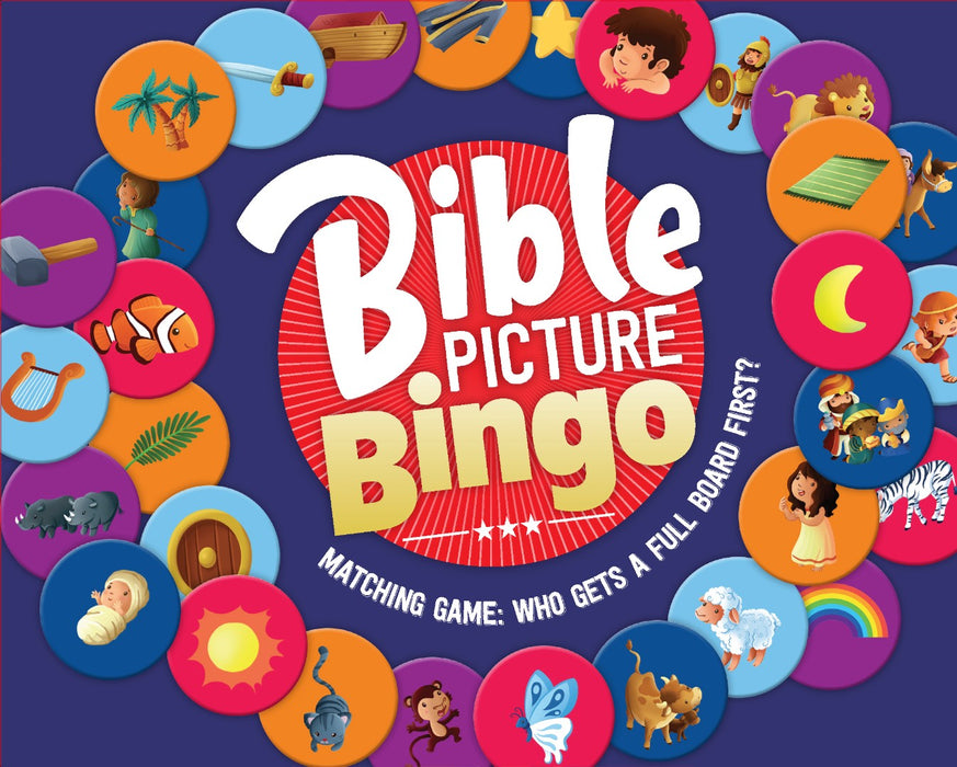 Bible Picture Bingo Game