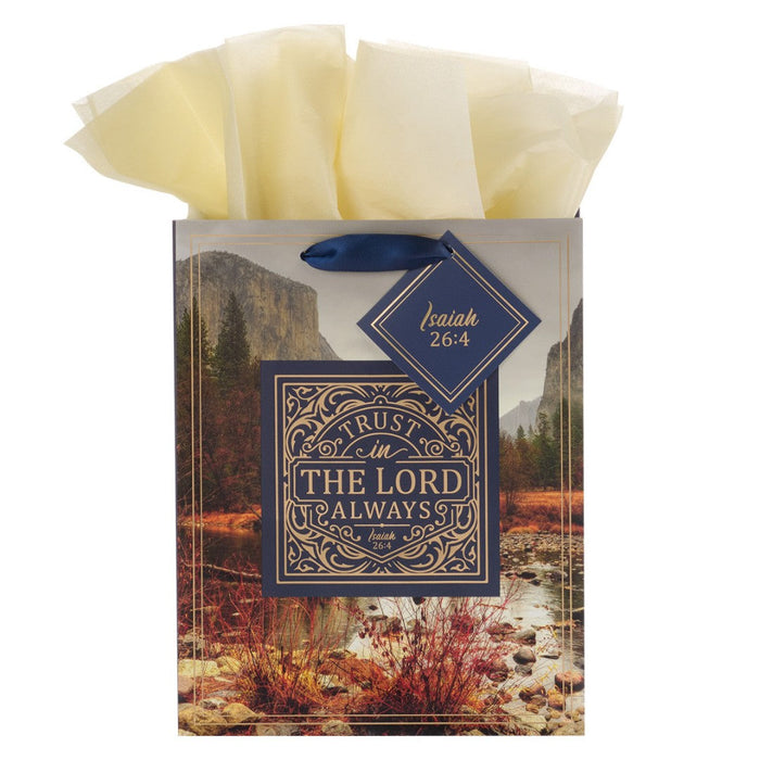 Trust in the Lord Always Medium Gift Bag