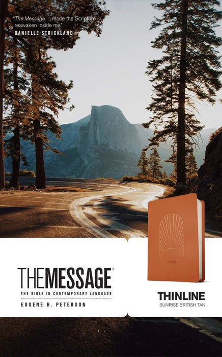 The Message Thinline, Sunrise British Tan