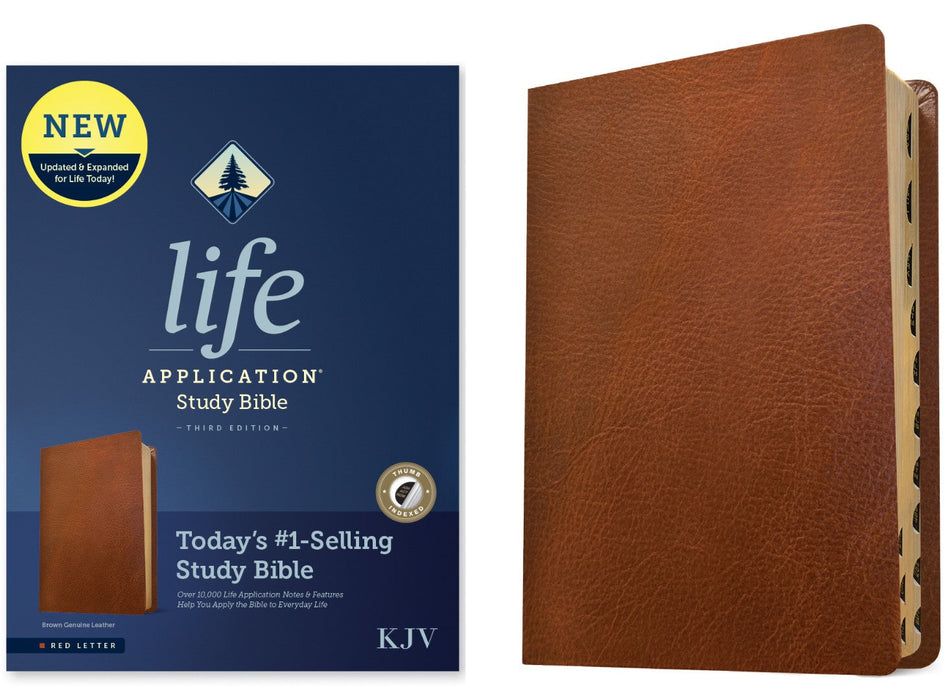 KJV Life Application Study Bible, Third Edition, Brown