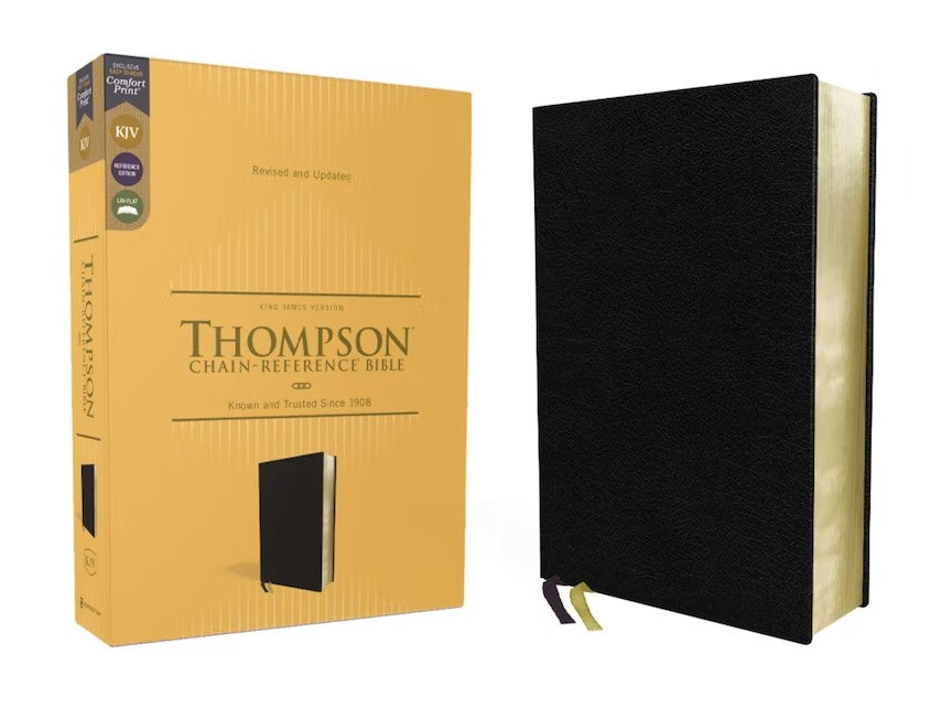 KJV Thompson Chain-Reference Bible, Black Bonded Leather