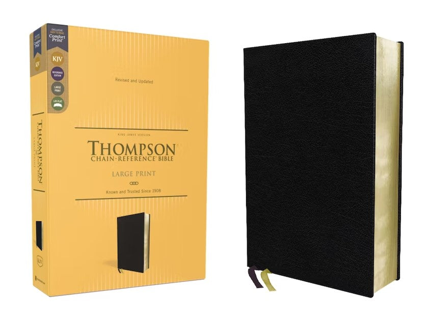 KJV Thompson Chain-Reference Bible, Large Print, Black