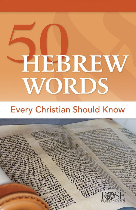 50 Hebrew Words Every Christian Should Know -Single Pamphlet