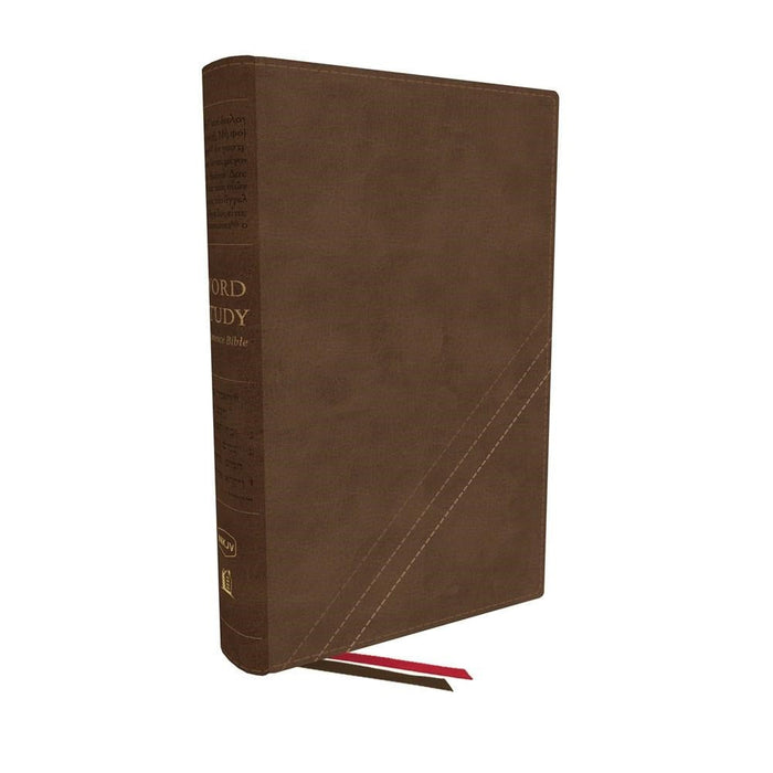 NKJV Word Study Reference Bible, Brown