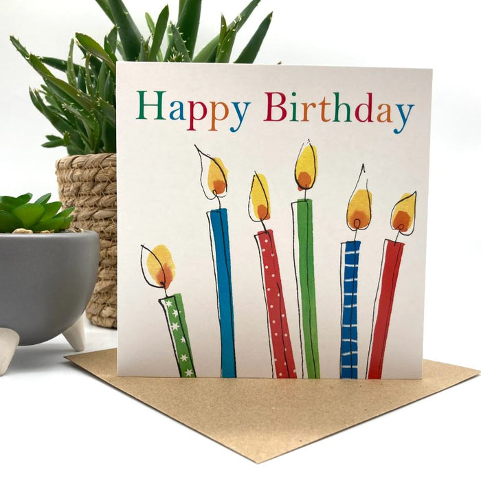 Candles Birthday Card