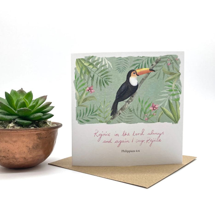 Toucan Christian Notecard