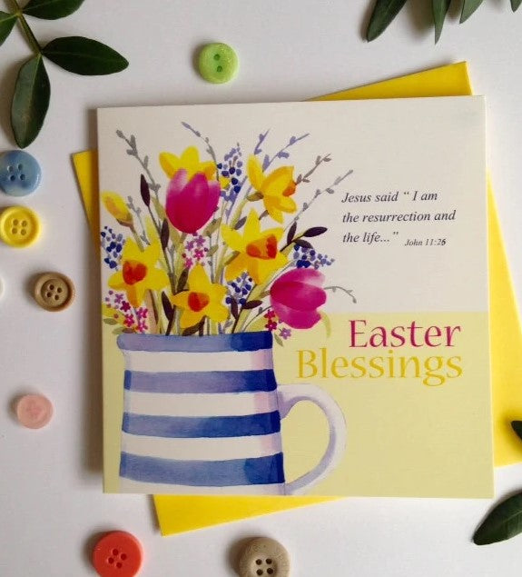 Easter Bloom Easter Cards (Pack of 5)