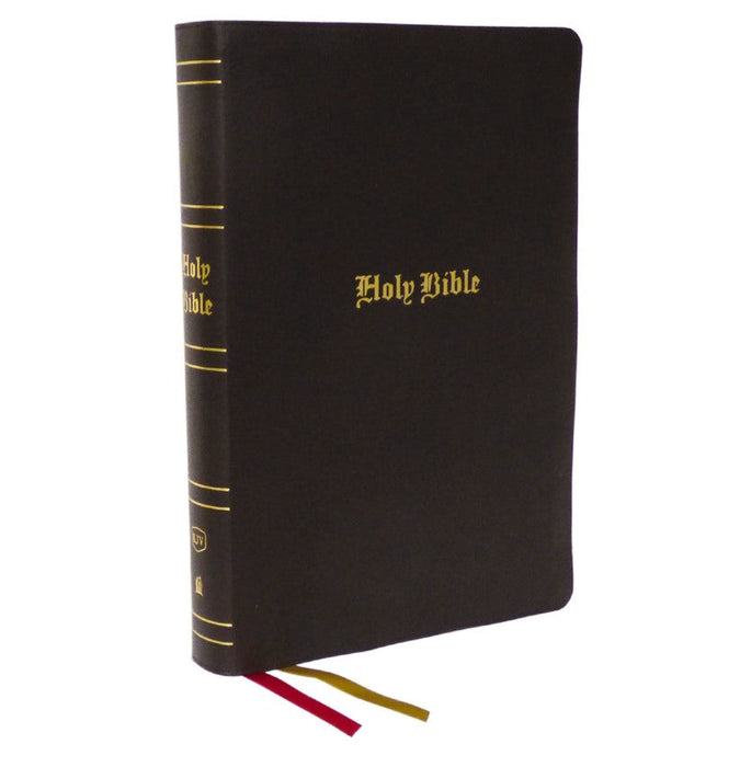 KJV Super Giant Print Reference Bible, Brown, Indexed