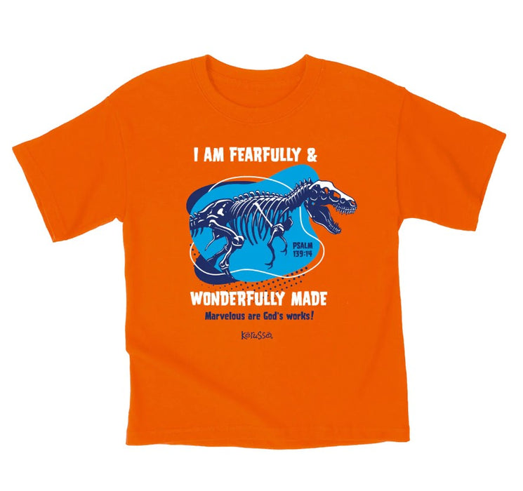 Wonderfully Made Dinosaur Kids T-Shirt, 4T