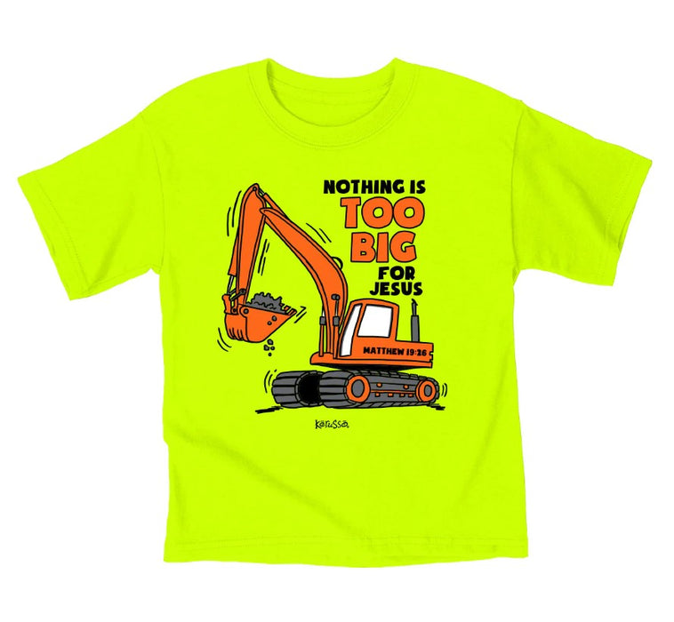 Nothing Too Big Kids T-Shirt, 3T