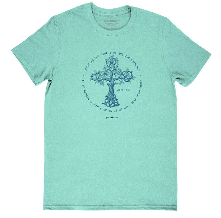 Grace & Truth Thorn Cross T-Shirt, 2XLarge