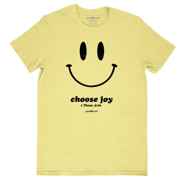 Grace & Truth Chhose Joy T-Shirt, Small