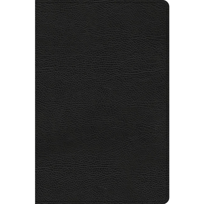 CSB Everyday Study Bible, Black Genuine Leather