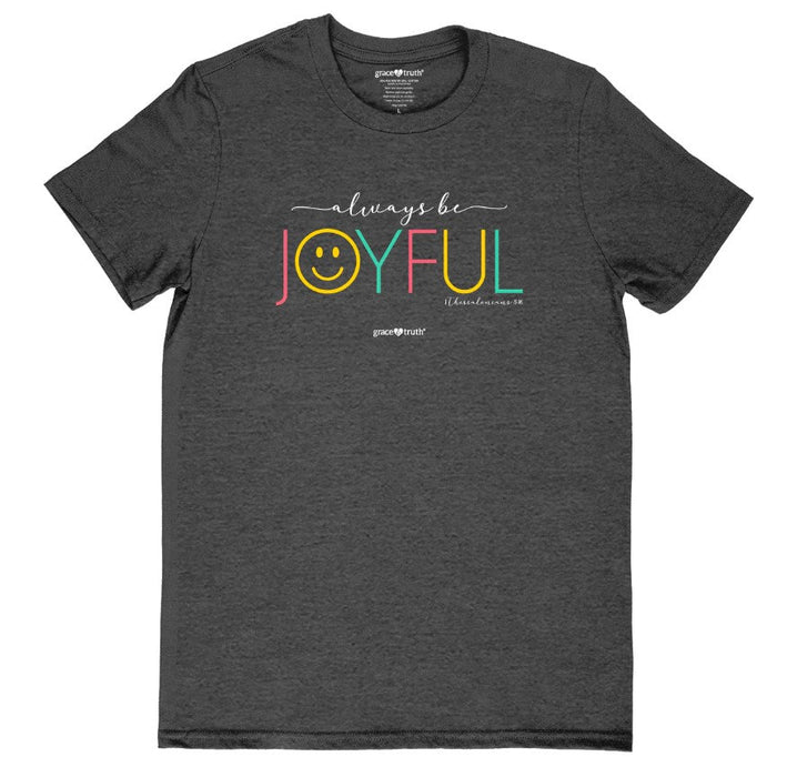 Grace & Truth Joyful Smile T-Shirt, Small