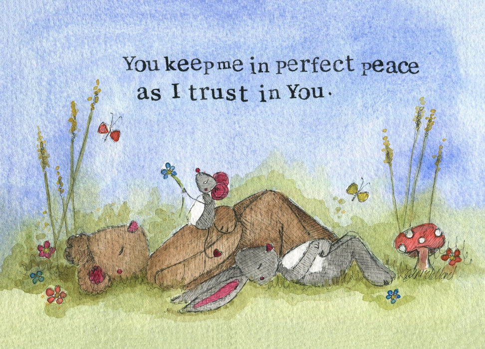 Encouragement Print Perfect Peace Single Print