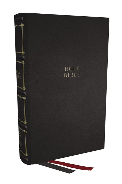 NKJV, Compact Center-Column Reference Bible, Black