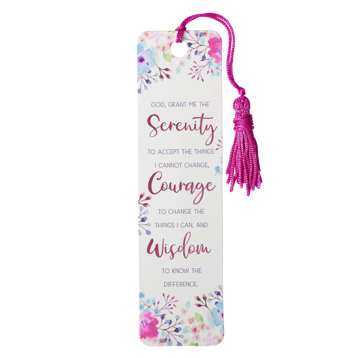 Serenity Prayer Tassel Bookmark