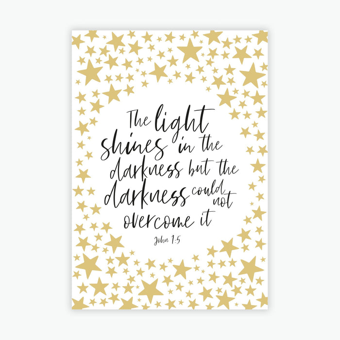 The Light Shines mini card