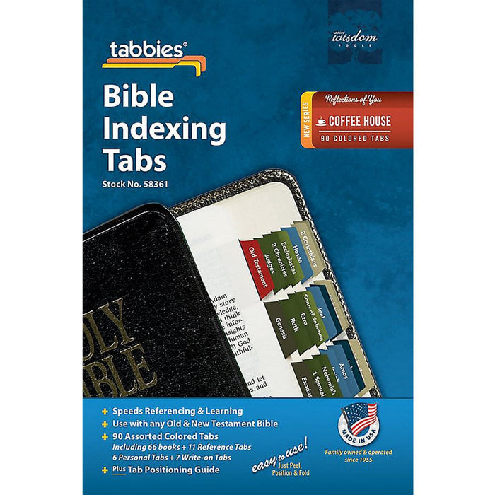 Bible Index Tabs Coffee House Colour