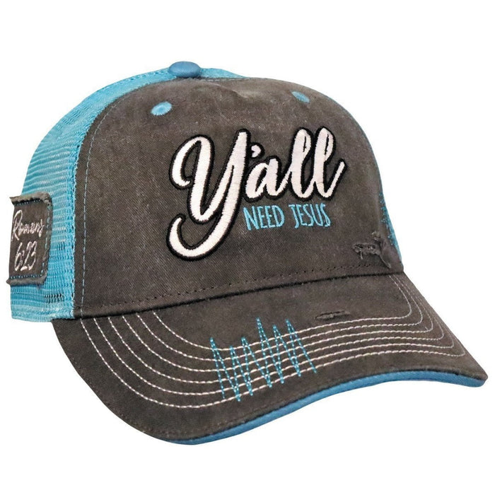 Y'all Need Jesus Grace & Truth Cap