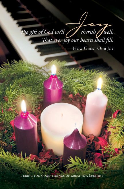 Advent Joy Bulletin (Pack of 100)