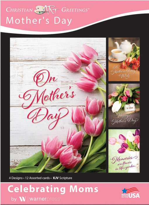 Celebrating Moms Boxed Cards (pack of 12)