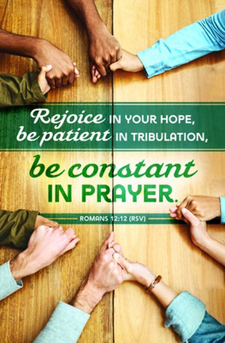 Be Constant in Prayer Bulletin (pack of 100)