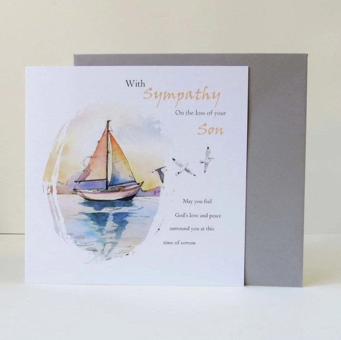 Still Waters Son Sympathy Card