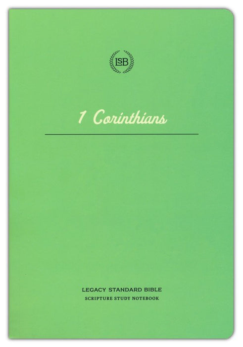 LSB Scripture Study Notebook: 1 Corinthians