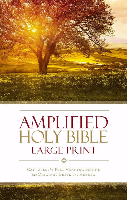 Amplified Holy Bible, Large Print