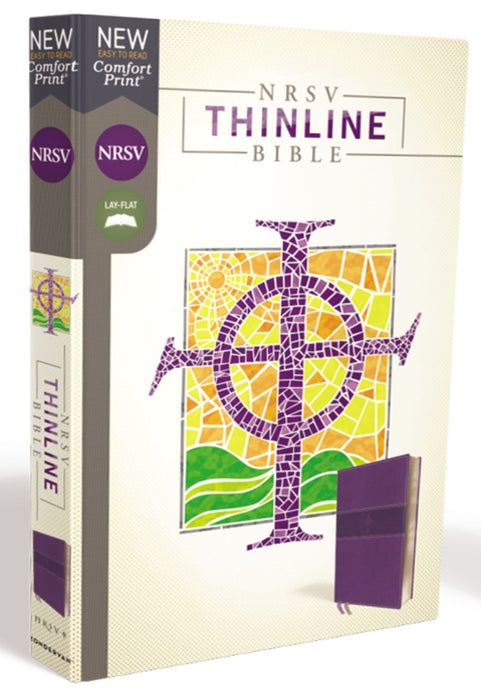 NRSV Thinline Bible, Purple, Comfort Print