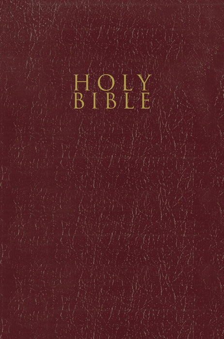 NRSV Gift & Award Bible, Burgundy, Comfort Print