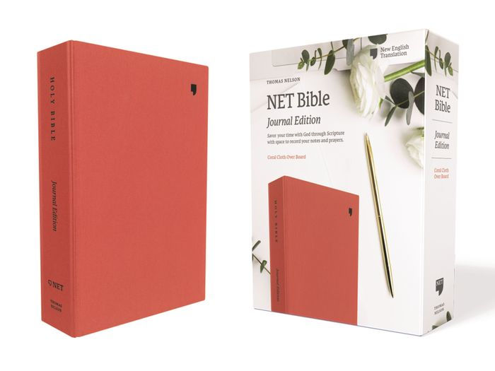 NET Bible, Journal Edition, Coral, Comfort Print