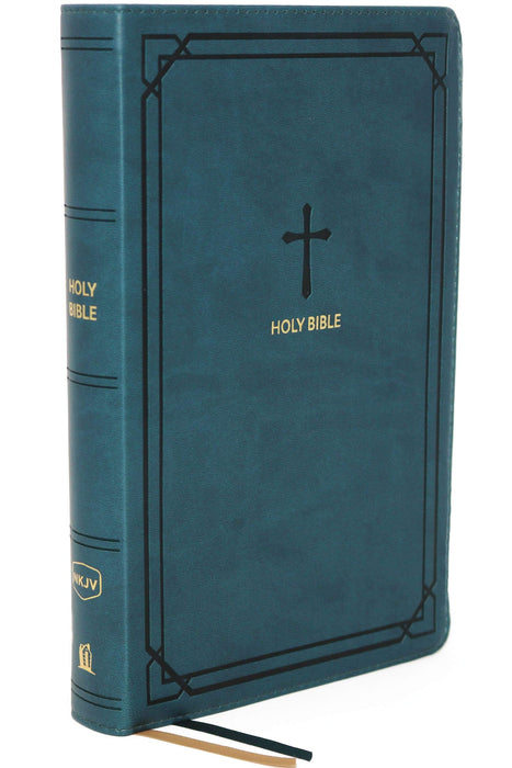 NKJV End-of-Verse Compact Reference Bible, Teal