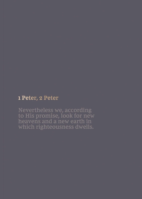 NKJV Bible Journal: 1-2 Peter