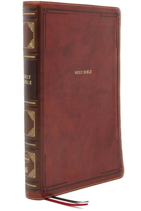 NKJV Reference Bible, Super Giant Print, Brown