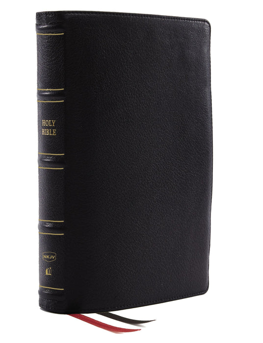 NKJV Thinline Reference Bible, Black, Red Letter, Indexed