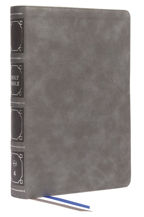 NKJV Reference Bible, Verse-by-Verse, Gray, Indexed