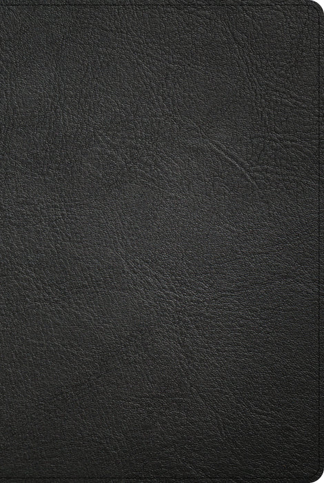 KJV Pastor’s Bible, Black Genuine Leather