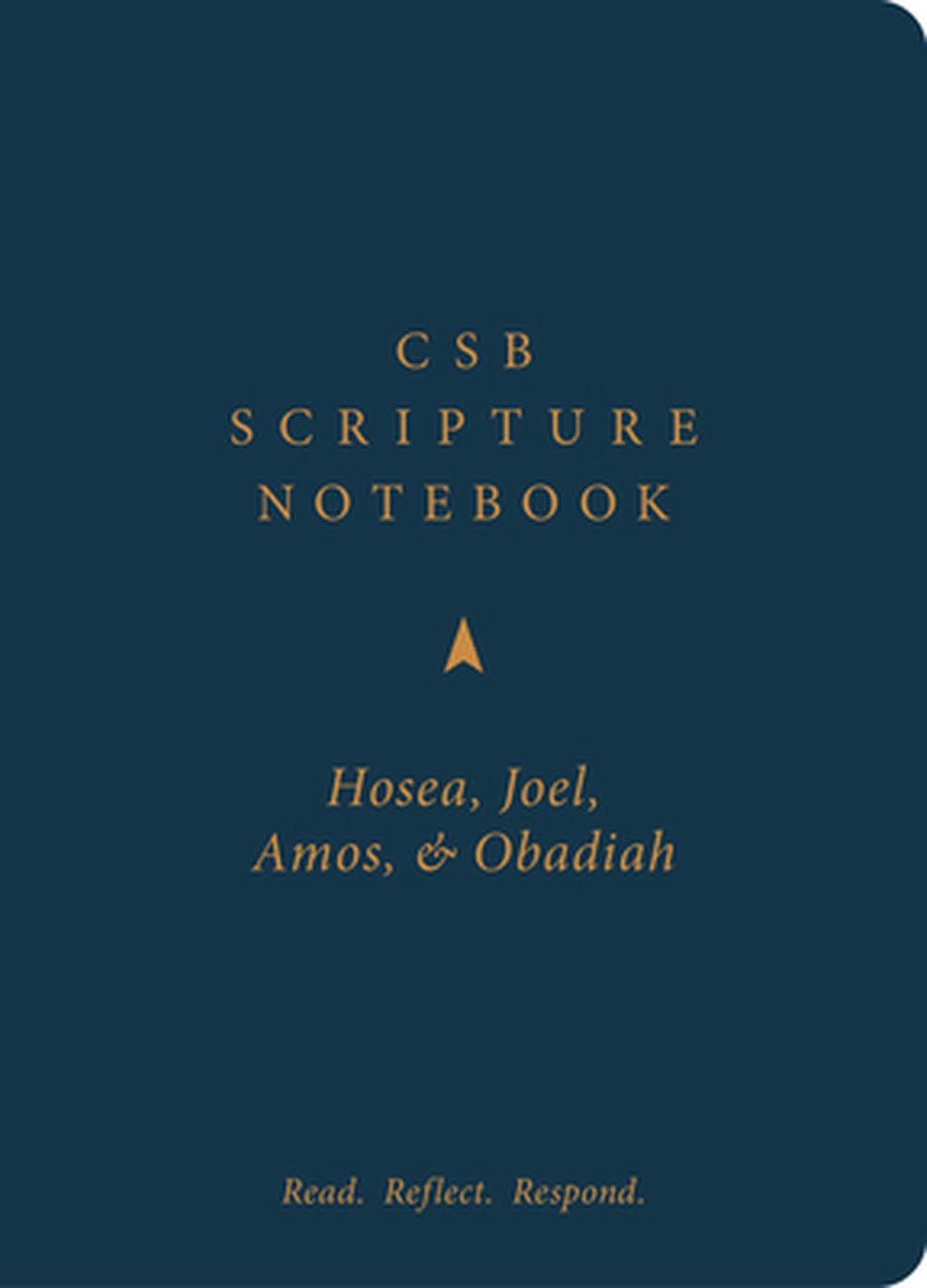 CSB Scripture Notebook, Hosea, Joel, Amos, Obadiah — Aslan Christian Books