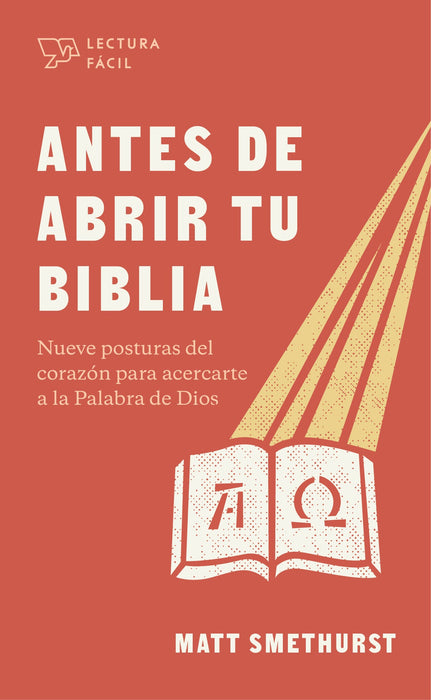 Antes de Abrir La Biblia