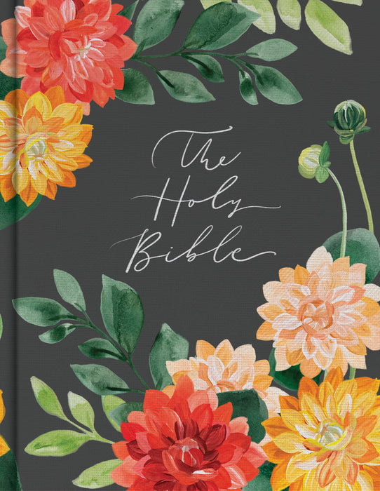 CSB Notetaking Bible, Hosanna Revival Edition, Dahlias