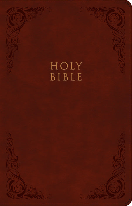 KJV Large Print Personal Size Reference Bible, Burgundy