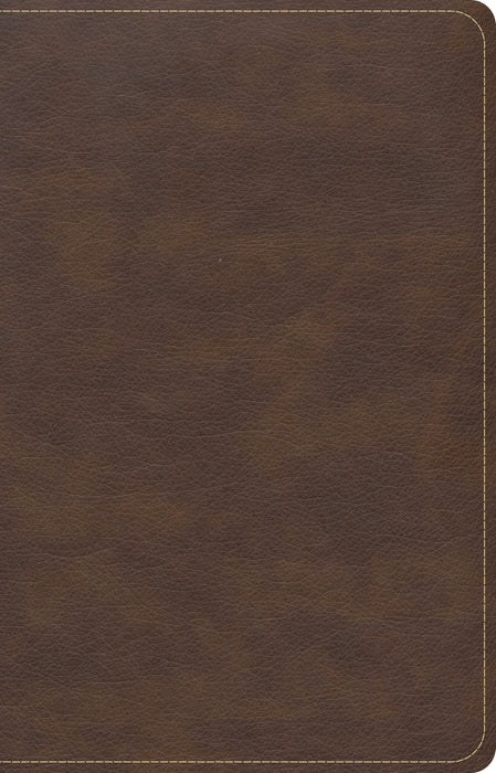 CSB Single-Column Compact Bible, Brown