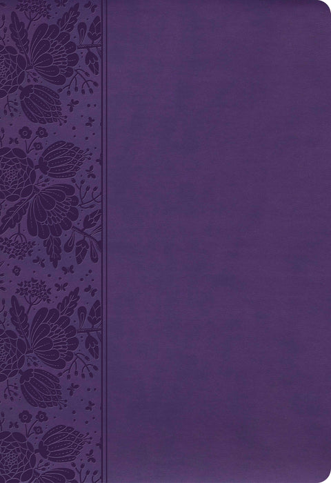 CSB Super Giant Print Reference Bible, Purple