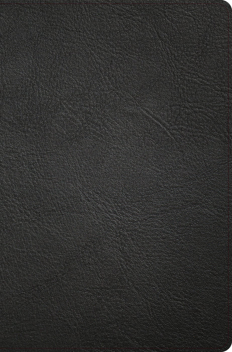 NASB Giant Print Reference Bible, Black Genuine Leather