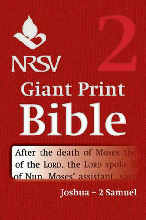 NRSV Giant Print Bible: Joshua-2 Samuel