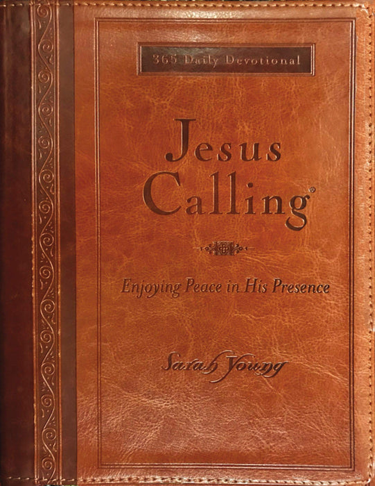 Jesus Calling Imitation Leather Large Print