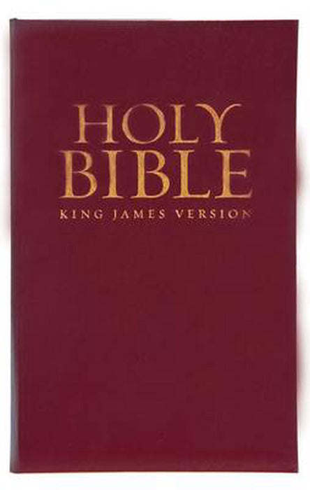 KJV Pew Bible, Burgundy