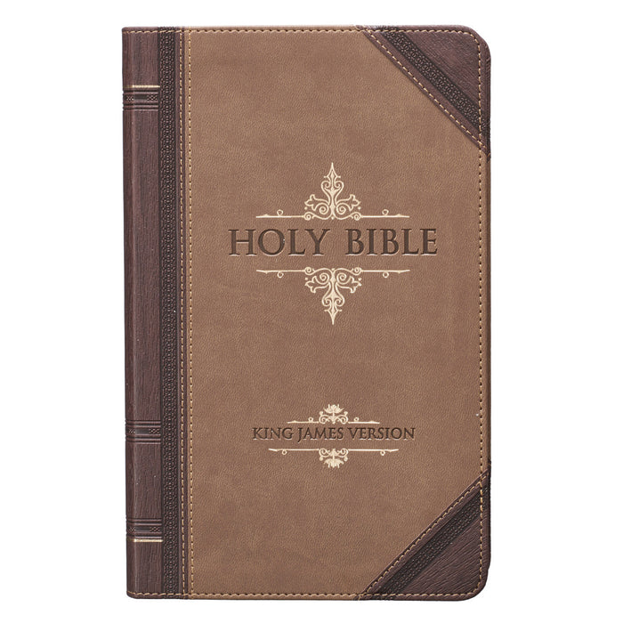 KJV Giant Print Bible, Brown